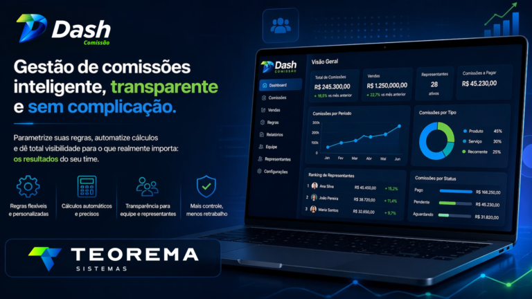 Plataforma Dash Teorema: a evolução do ERP para resolver problemas reais das empresas