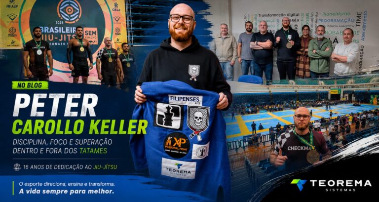 Peter Carollo Keller: uma trajetória de dedicação e conquistas no jiu-jítsu