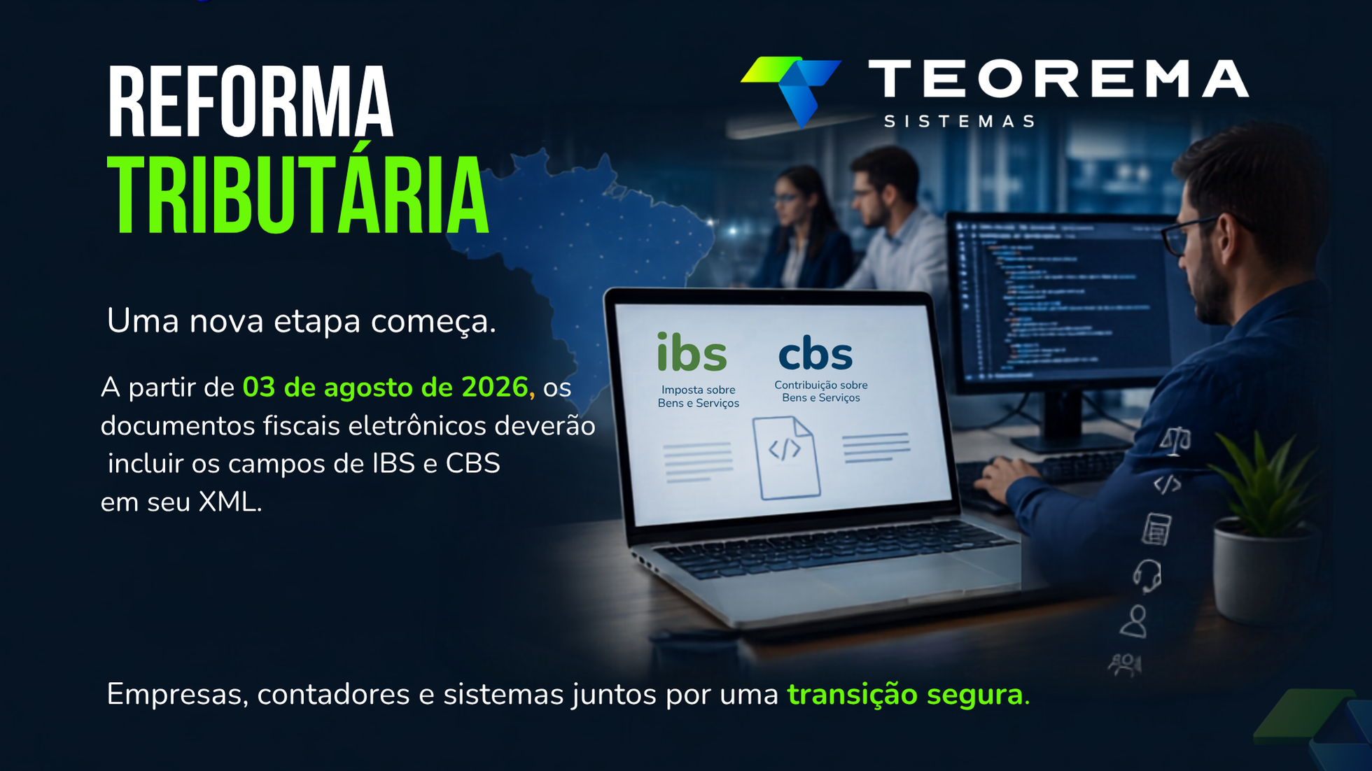 Reforma Tributária entra em nova fase e exige preparação de empresas, contadores e sistemas