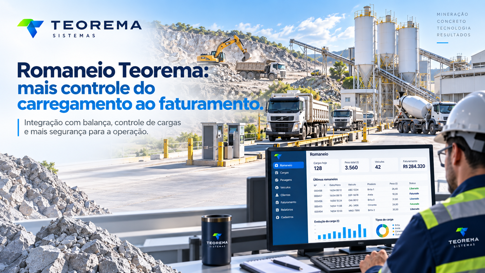 Romaneio Teorema: mais controle do carregamento ao faturamento
